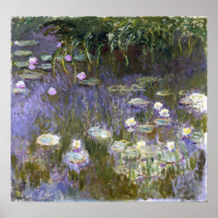 Affiche Monet - Nymphéas