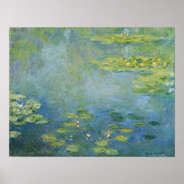 Affiche Monet - Nymphéas (Devant)