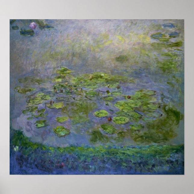 Affiche Monet - Nympheas (Water Lilies) (Devant)
