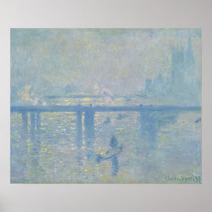 Affiche Monet - Pont Charing Cross
