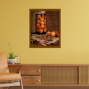 Affiche Monet - Pot de Pêches