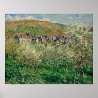Monet - Pruniers en fleurs