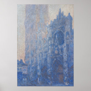 Affiche Monet - Rouen Cathedral, Tour D'Albane