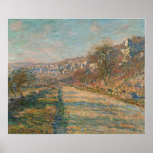 Affiche Monet - Route De La Roche Guyon