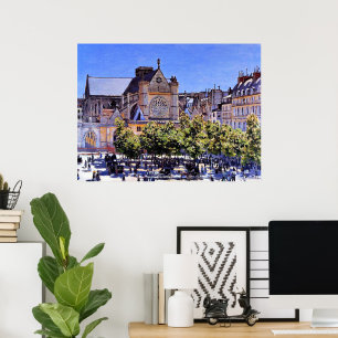 Affiche Monet - Saint Germain l'Auxerrois