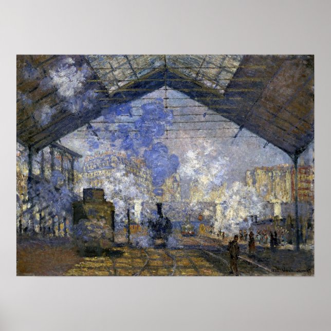 Affiche Monet - Station Saint Lazare (Devant)