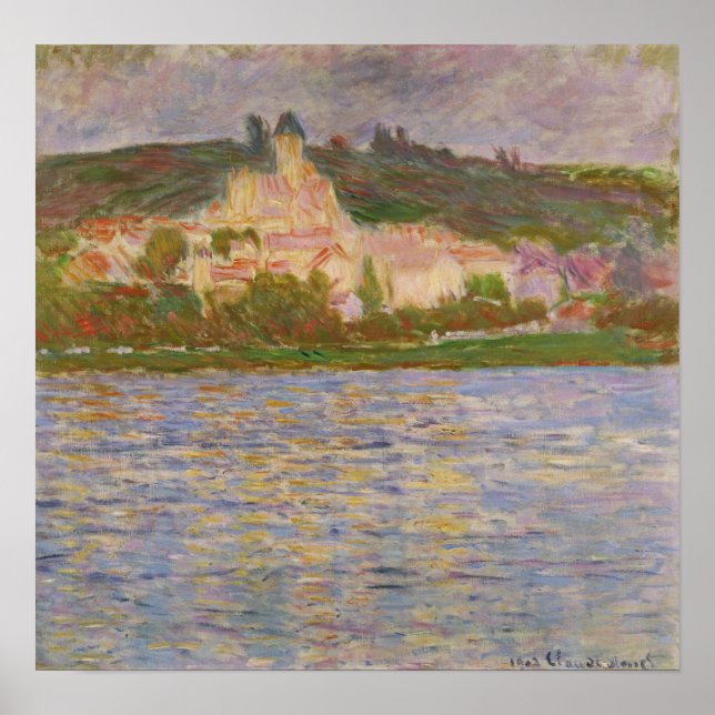 Affiche Monet - Vetheuil (Devant)