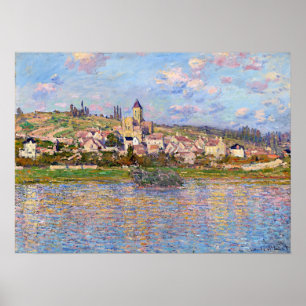 Affiche Monet - Vetheuil