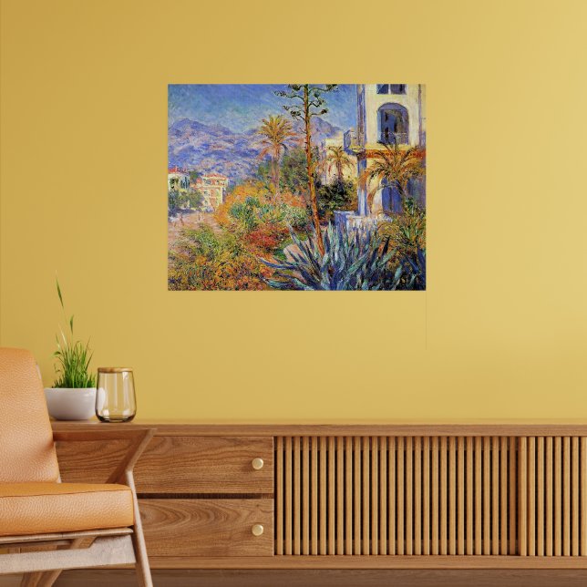 Affiche Monet - Villas à Bordighera, (Salon 2)