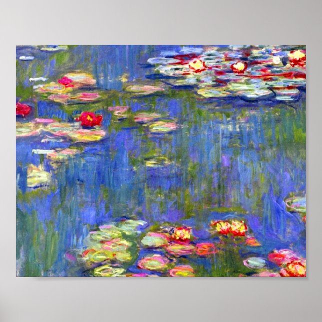 Affiche Monet Water Lilies 1916 (Devant)