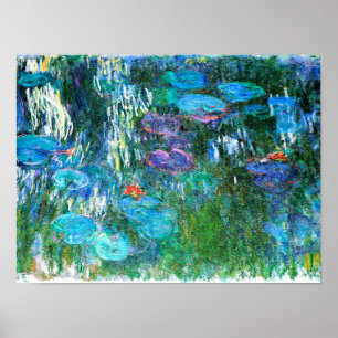 Affiche Monet - Water Lilies, 1916-1919,