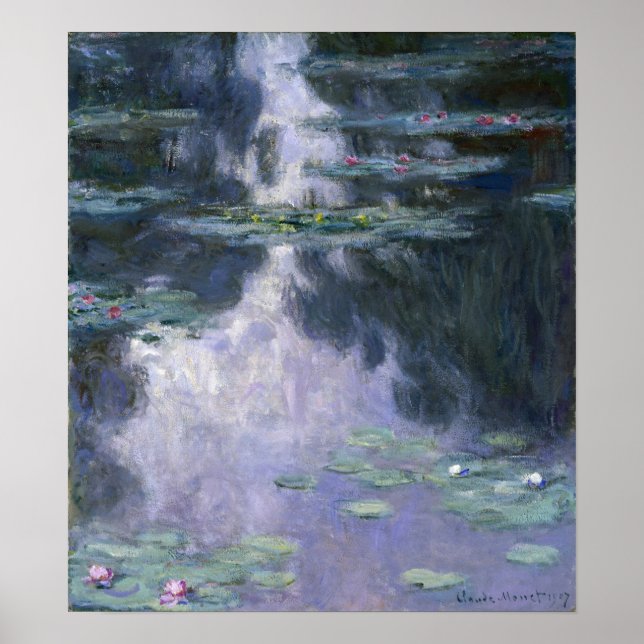 Affiche Monet - Water Lilies (Nympheas) (Devant)