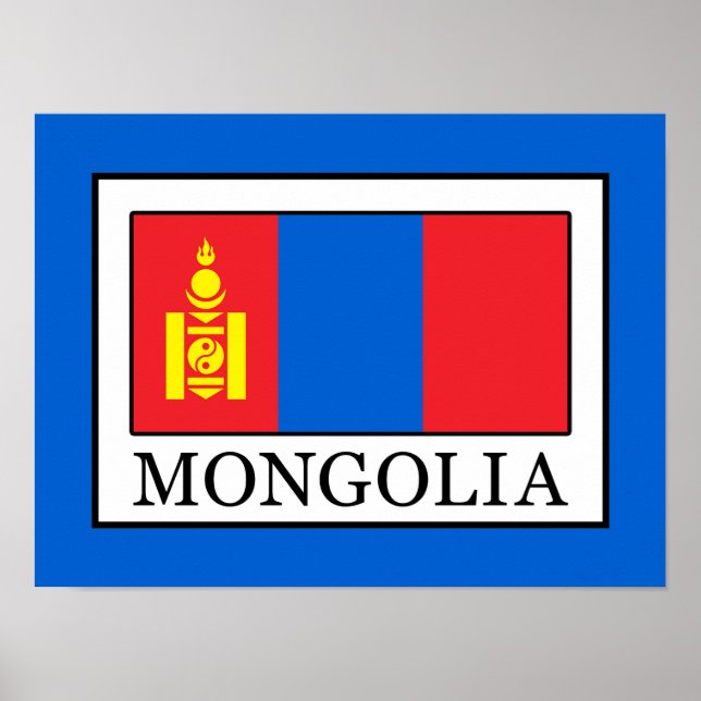 Affiche Mongolie (Devant)