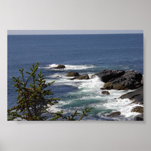 Affiche Monhegan Cliff