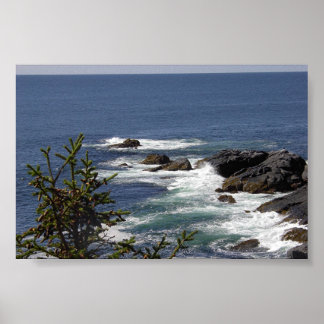 Affiche Monhegan Cliff