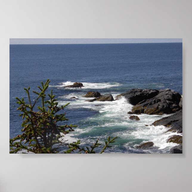 Affiche Monhegan Cliff (Devant)
