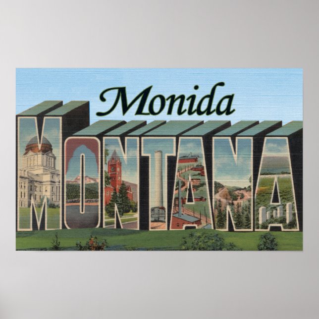 Affiche Monida, Montana (Devant)