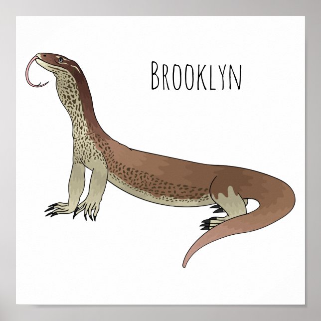 Affiche Monitor lizard (Devant)