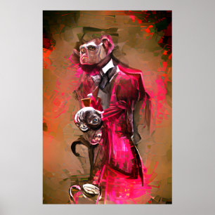 Affiche Monkey Butler