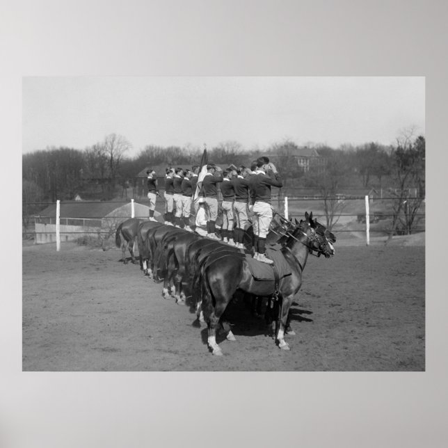 Affiche Monkey Drill, années 1920 (Devant)