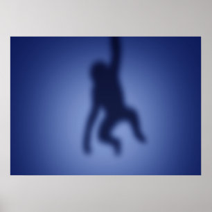 Affiche Monkey silhouette
