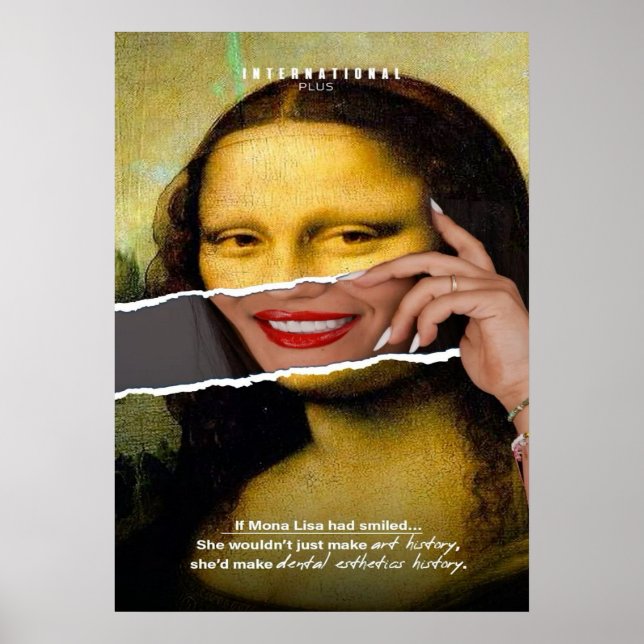 Affiche monna lisa, leonard de vinci, art classique, renai (Devant)
