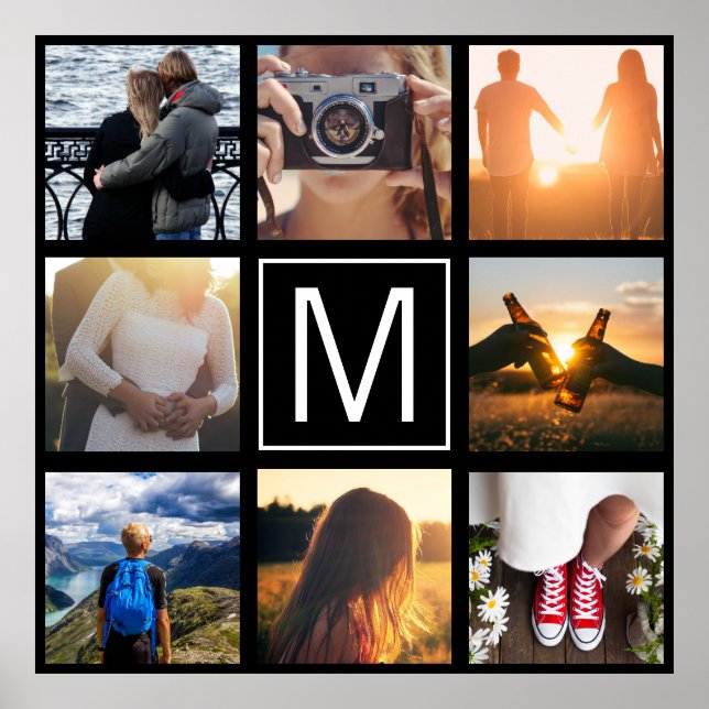 Affiche Monogram 8 Frame (Devant)