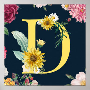 Affiche Monogramme