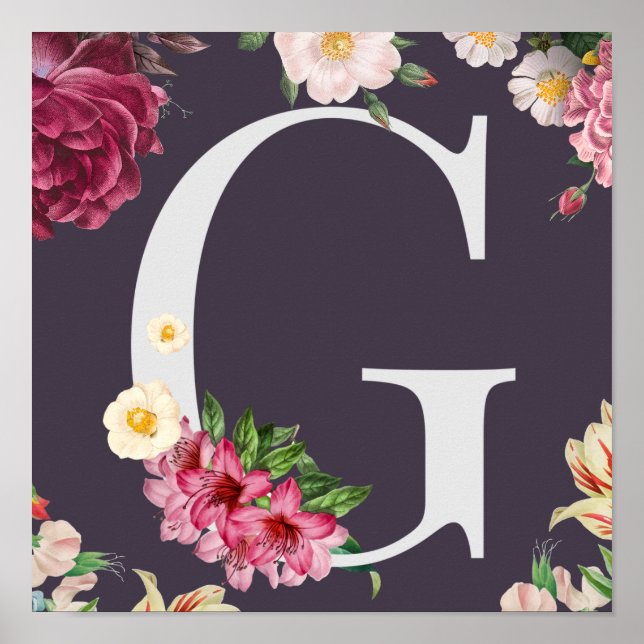 Affiche Monogramme (Devant)