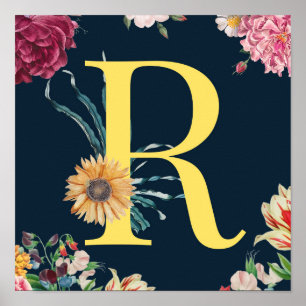 Affiche Monogramme