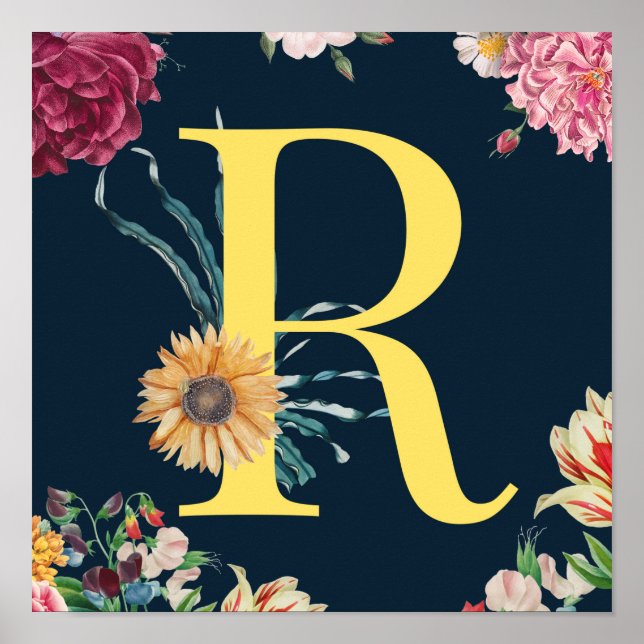 Affiche Monogramme (Devant)