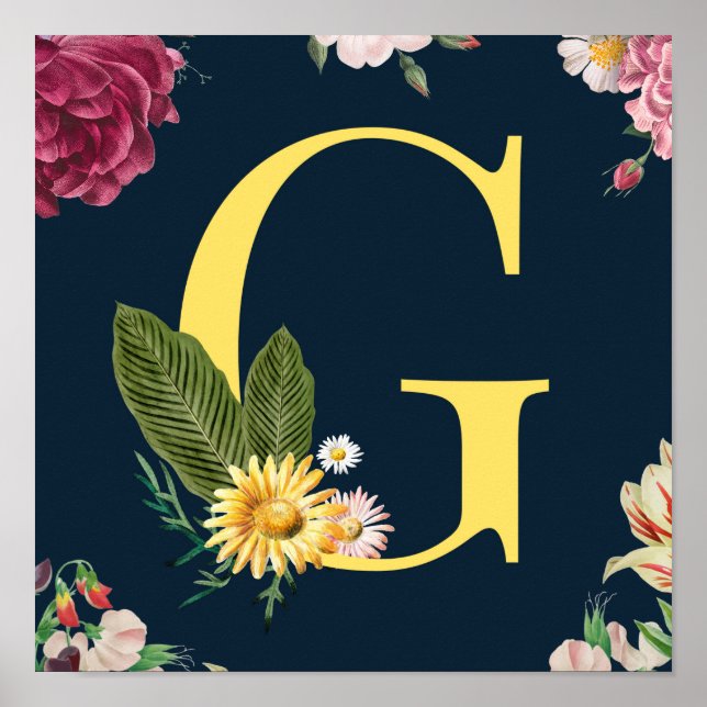 Affiche Monogramme (Devant)