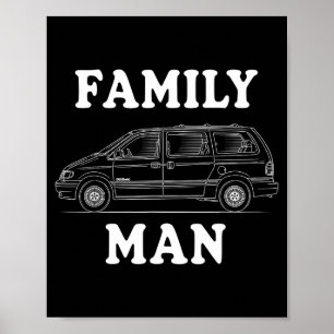 Affiche Monospace Humour pour la vie de papa fier C