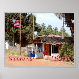 Affiche Monrovia - Liberia -