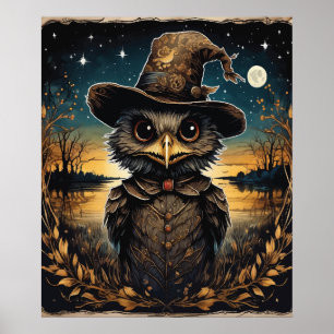 Affiche Monsieur Hibou