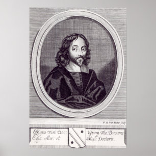 Affiche Monsieur Thomas Browne, gravé par Frederick