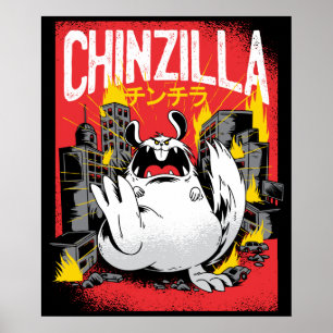Affiche Monster Chinzilla Chinchilla