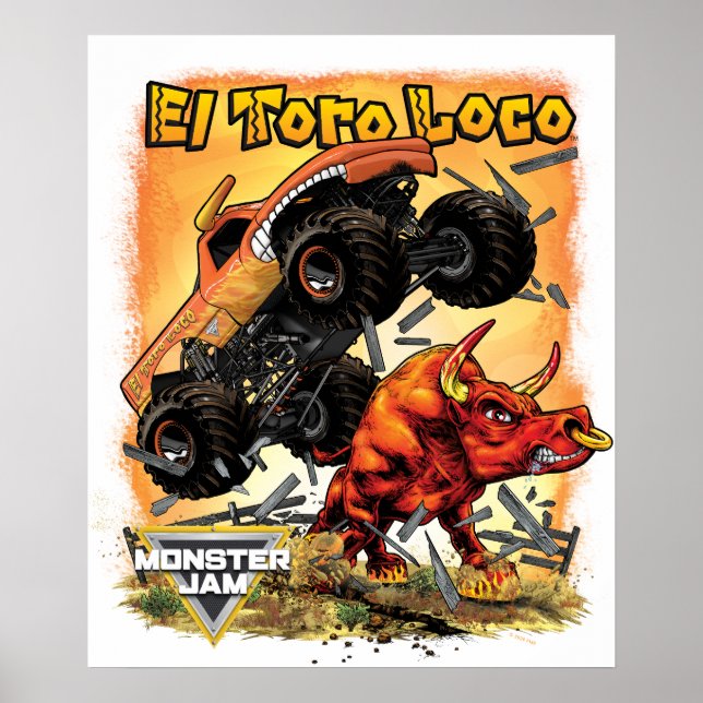 Affiche Monster Jam El Toro Loco (Devant)