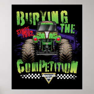 Affiche Monster Jam Grave Digger