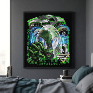 Affiche Monster Jam Invasion Alien