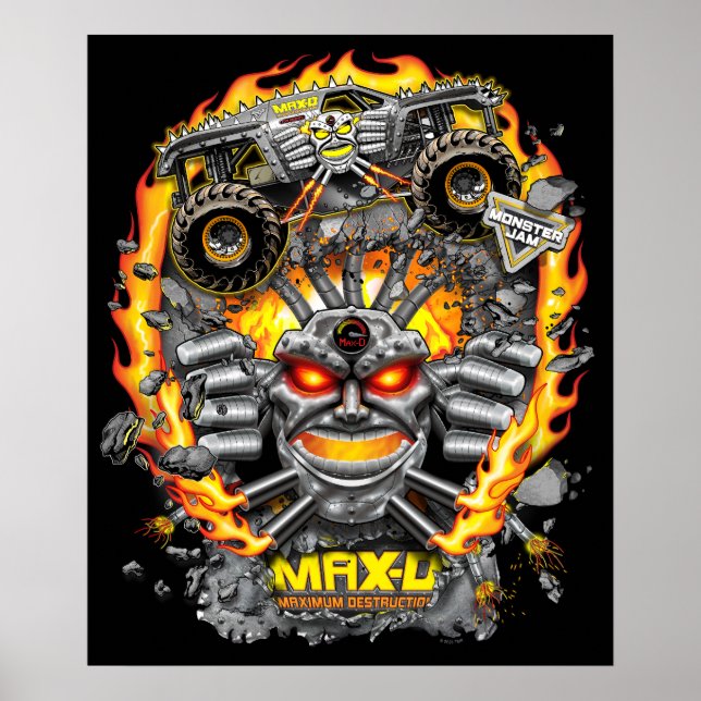 Affiche Monster Jam Max-D (Devant)