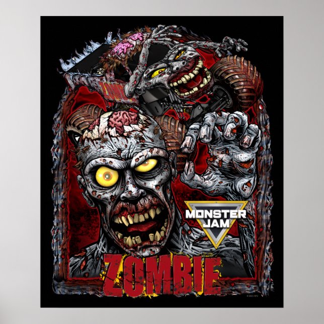 Affiche Monster Jam Zombie (Devant)