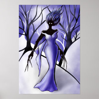 Affiche Monster Macabre de la femme déplaisante