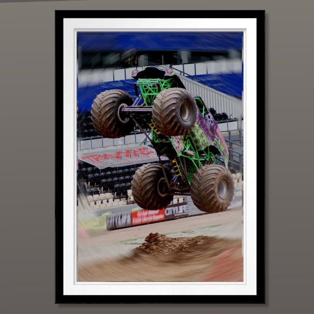 Affiche Monster Truck (Please select options to see pricing for frames.)