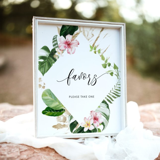 Affiche Monstera tropical favorise prendre un (Créateur téléchargé)