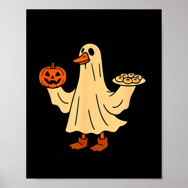 Affiche Monsters Don't Eat Ghost Because They Taste Like S (Devant)