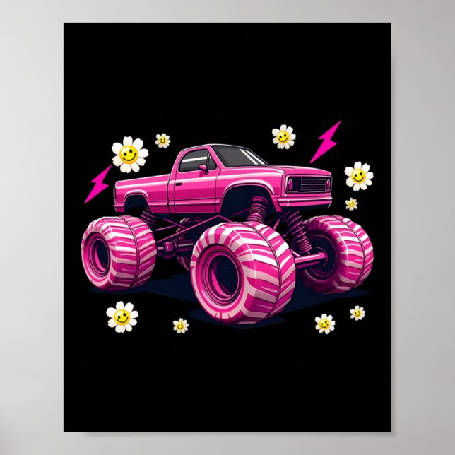 Affiche Monstre Cady - Sticker Sympa Et Éffrayant (Devant)