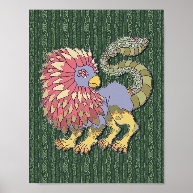 Affiche Monstre Chimère (Devant)