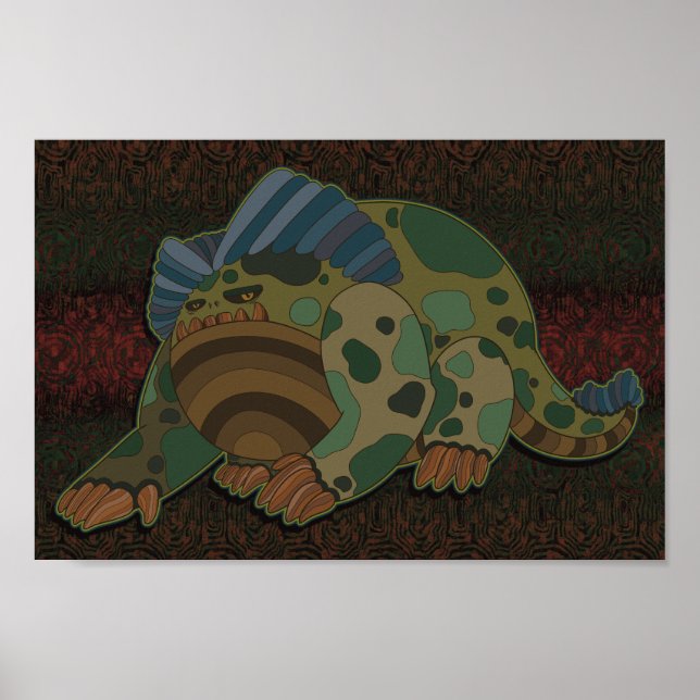 Affiche Monstre Crapaud (Devant)