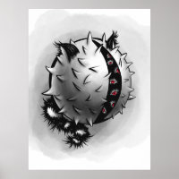 Monstre Imaginaire sombre de l'art horreur